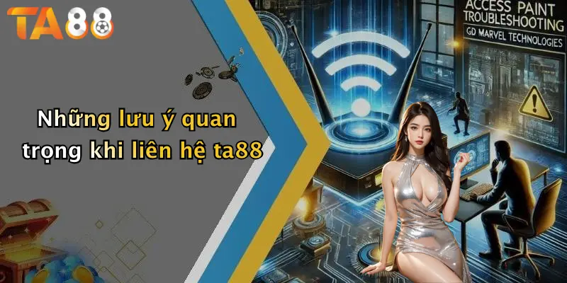Những lưu ý quan trọng khi liên hệ ta88